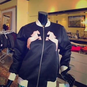 Unicorn bomber jacket